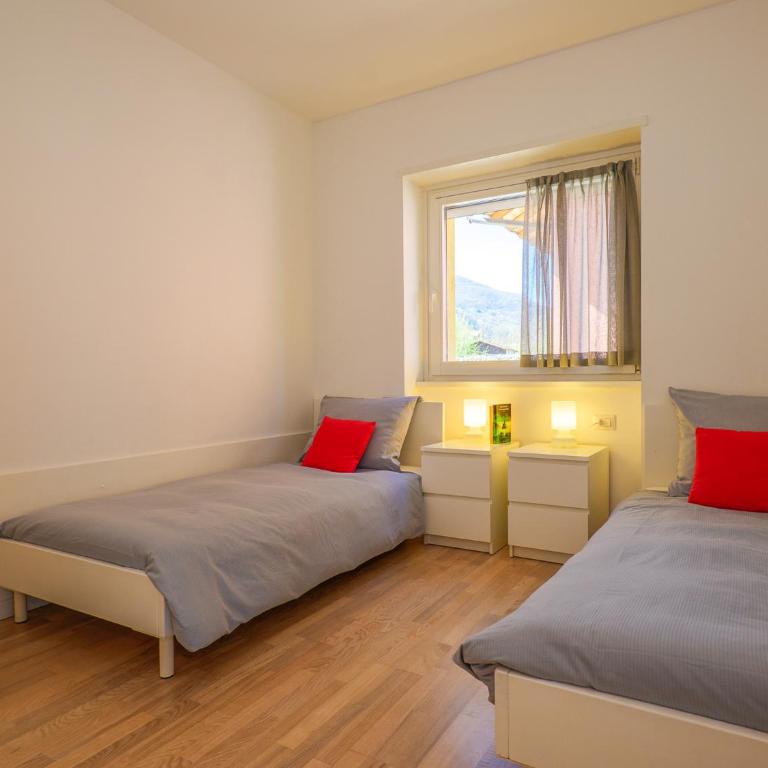 Rose Gialla Pastella Terrassen Ferienwohnung OG - Appartamento con Vista Montagna - 19