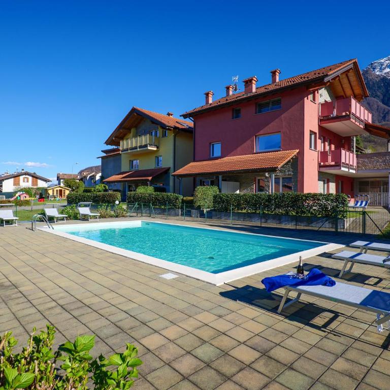 Rose Gialla Pastella Terrassen Ferienwohnung OG - Appartamento con Vista Montagna - 22
