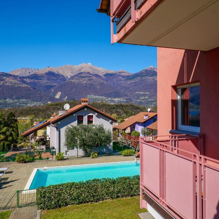 Rose Rossa Roselina Terrassen Ferienwohnung OG - Appartamento con Vista Montagna - 2
