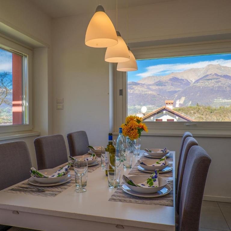 Rose Rossa Roselina Terrassen Ferienwohnung OG - Appartamento con Vista Montagna - 5