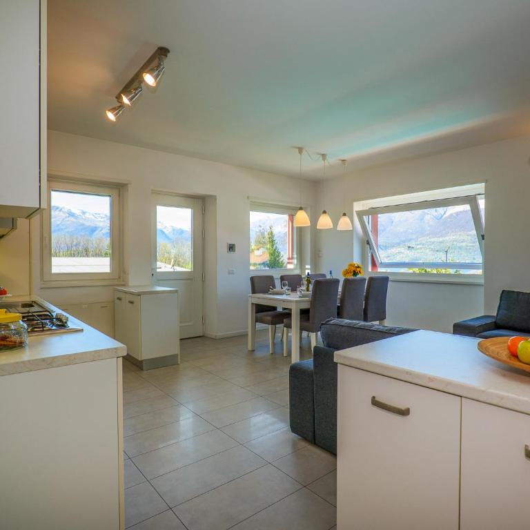 Rose Rossa Roselina Terrassen Ferienwohnung OG - Appartamento con Vista Montagna - 8