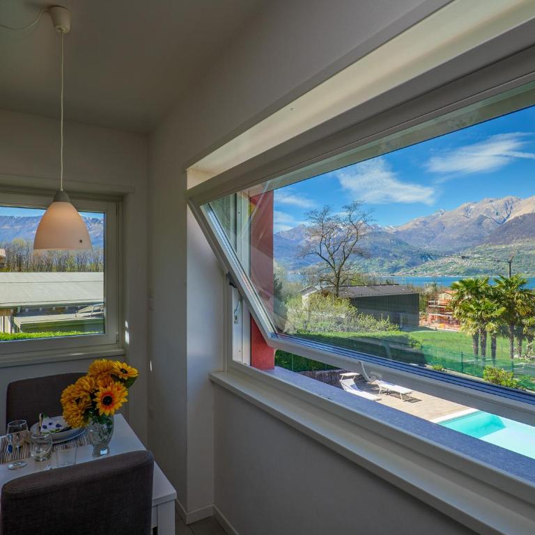Rose Rossa Roselina Terrassen Ferienwohnung OG - Appartamento con Vista Montagna - 9