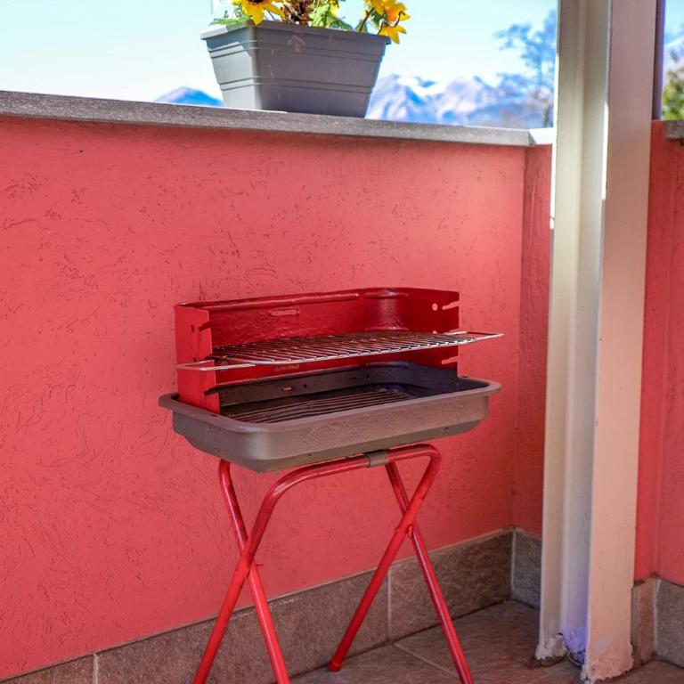 Rose Rossa Roselina Terrassen Ferienwohnung OG - Appartamento con Vista Montagna - 12