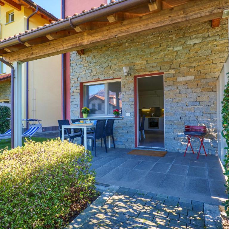 Rose Rossa Florentina Garten Ferienwohnung EG - Appartamento con Vista Montagna - 3
