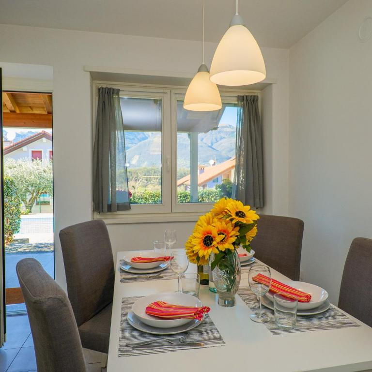 Rose Rossa Florentina Garten Ferienwohnung EG - Appartamento con Vista Montagna - 4