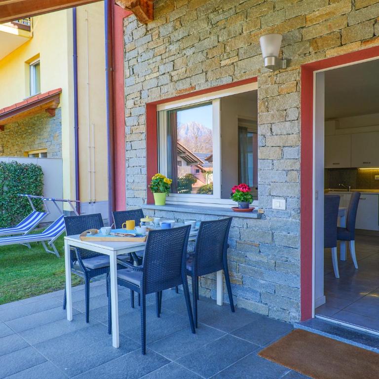 Rose Rossa Florentina Garten Ferienwohnung EG - Appartamento con Vista Montagna - 10