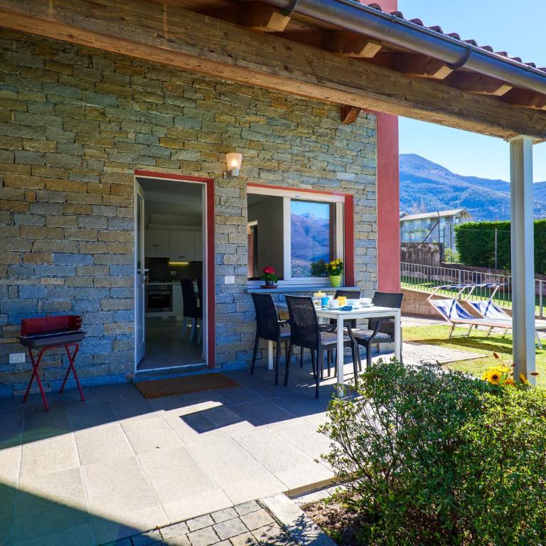 Rose Rossa Larissa Garten Ferienwohnung EG - Appartamento con Vista Montagna - 12