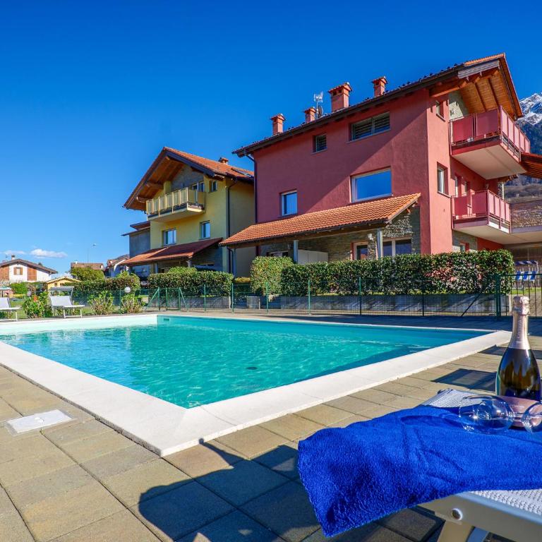Rose Rossa Larissa Garten Ferienwohnung EG - Appartamento con Vista Montagna - 15