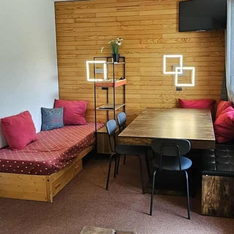Studio confortable aux pieds des pistes avec terrasse et animaux admis - Estudio - 1