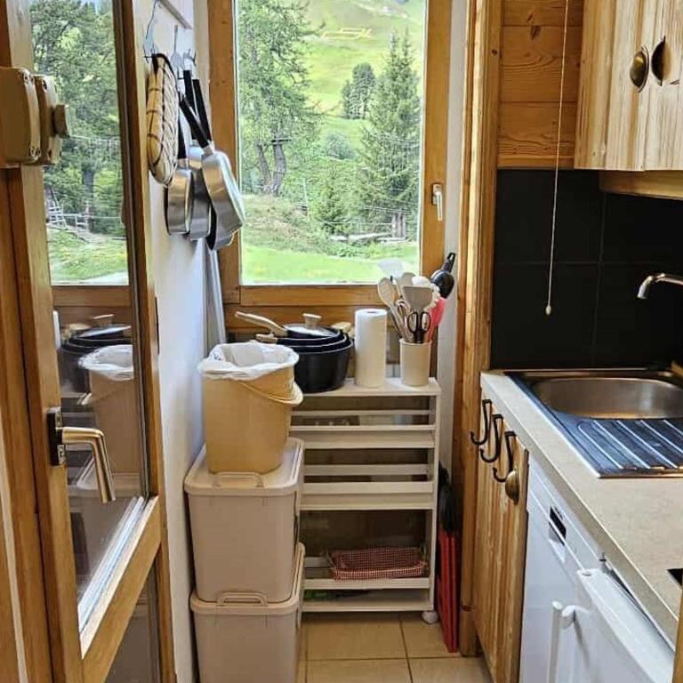 Studio confortable aux pieds des pistes avec terrasse et animaux admis - Estudio - 7