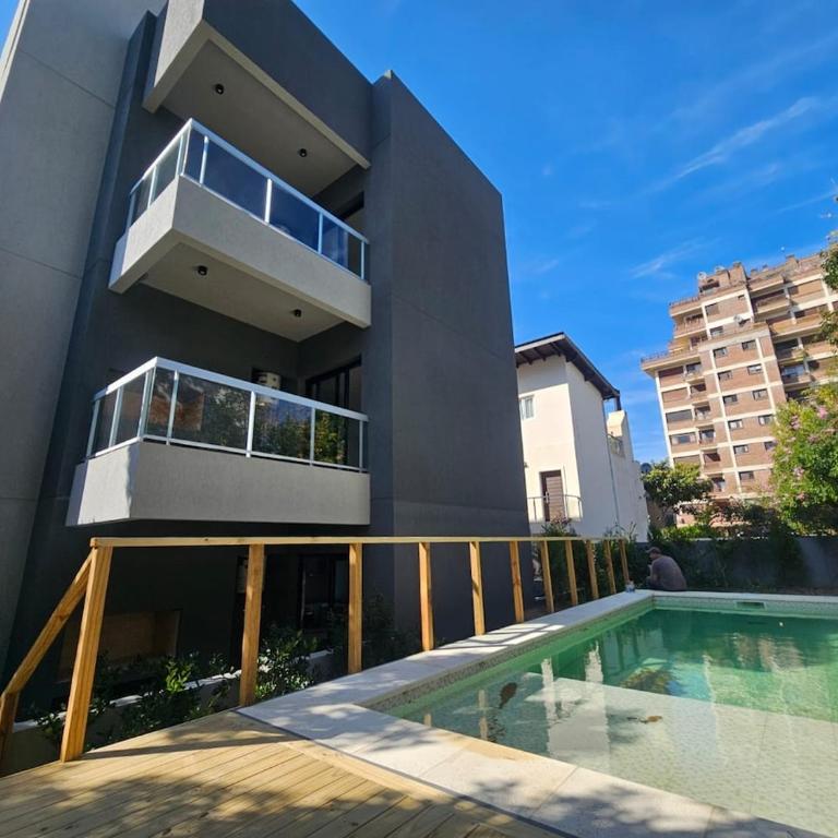 Pinamar 4 personas d1 - Apartamento de 1 dormitorio - 11