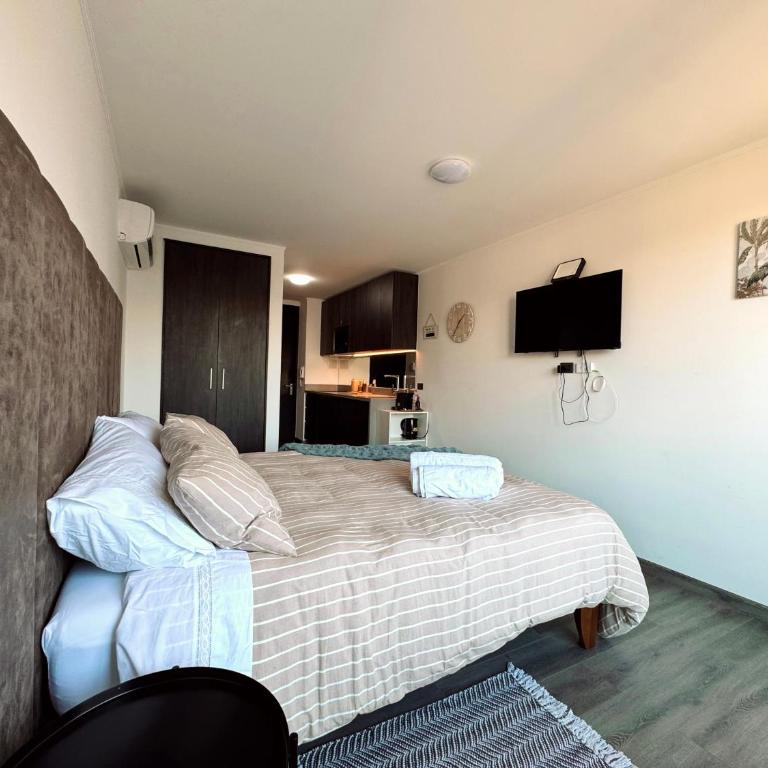 Apartamento Santiago, Cama King, Aire acondicionado, Lavandería - Apartamento de 1 dormitorio - 11