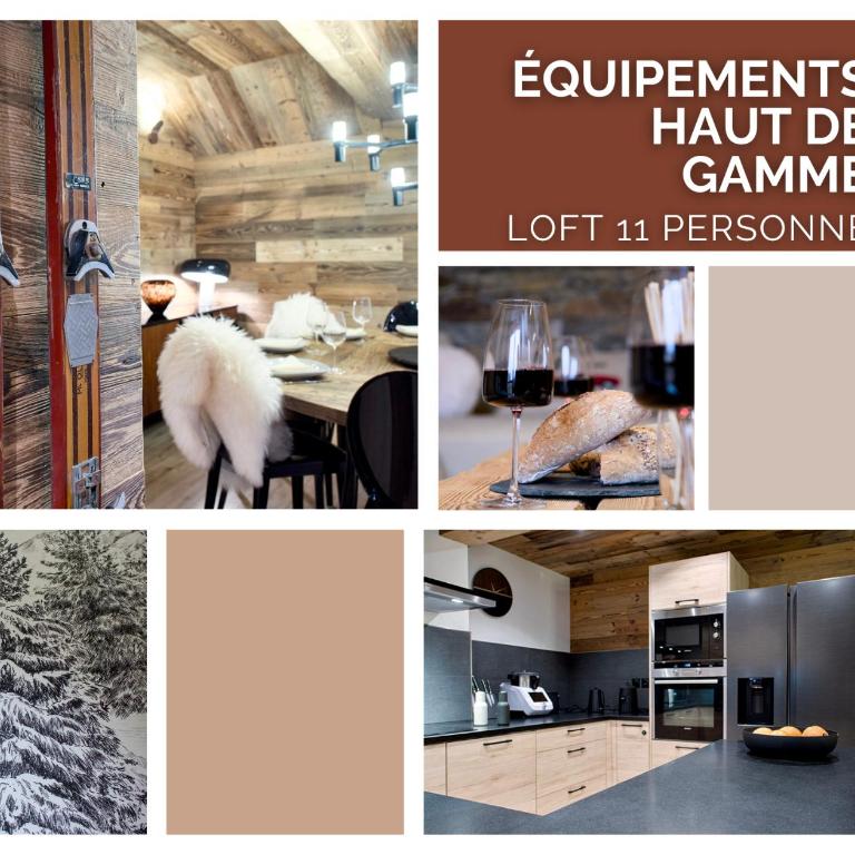Superbe duplex sauna piscine Vars - pied des pistes - Four-Bedroom Luxury Apartment - 15