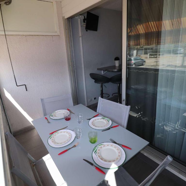 Studio climatisé proche mer avec terrasse, park privé et équipements modernes - FR-1-307-198 - Studio - 22