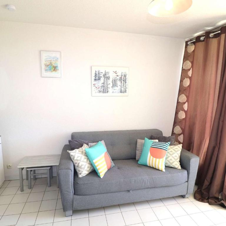 Studio cabine avec terrasse, à 550m de la plage et 100m des commerces, idéal 4 pers., animaux acceptés - FR-1-307-156 - Studio - 21
