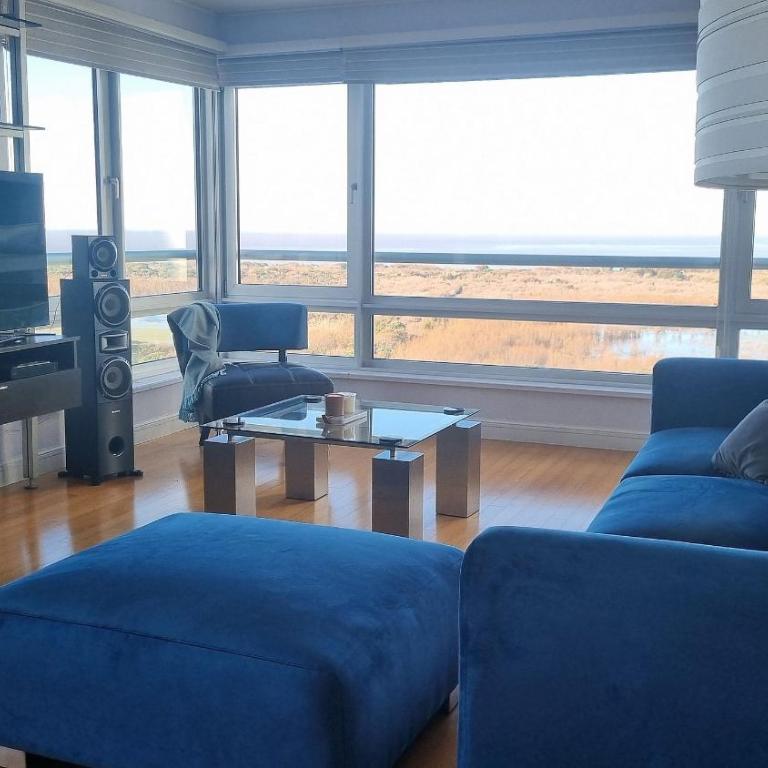 Le Parc con vista a Uruguay y Cochera - Apartamento con vistas al lago - 18