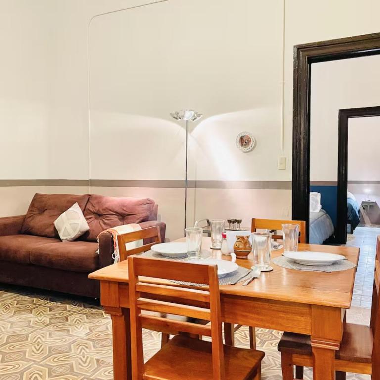 Departamento #7 frente al Zócalo de Puebla en casona del siglo XVI - Apartamento de 2 dormitorios - 12