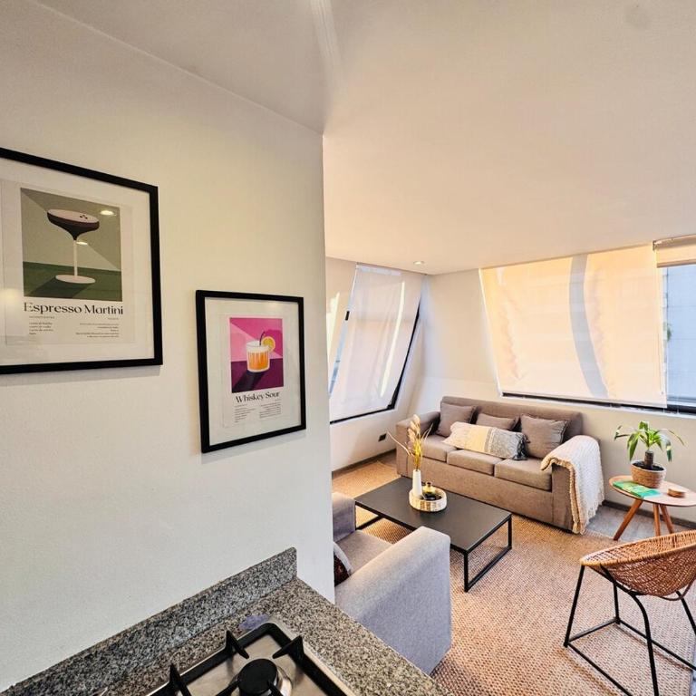 Depto a pasos de Barrio gastronómico y Parque Arauco - Apartamento de 2 dormitorios - 12