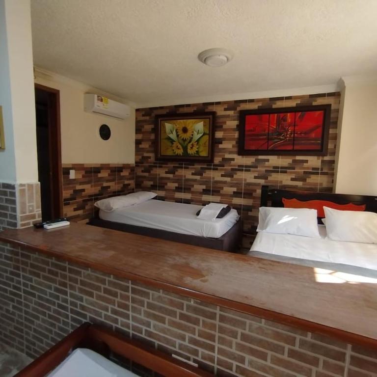 Aparta estudio en El Rodadero - One-Bedroom Apartment - 14