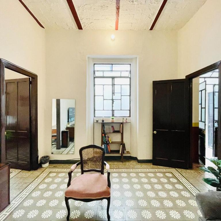 Departamento #8 frente al Zócalo de Puebla en casona del siglo XVI - Apartamento de 2 dormitorios - 12