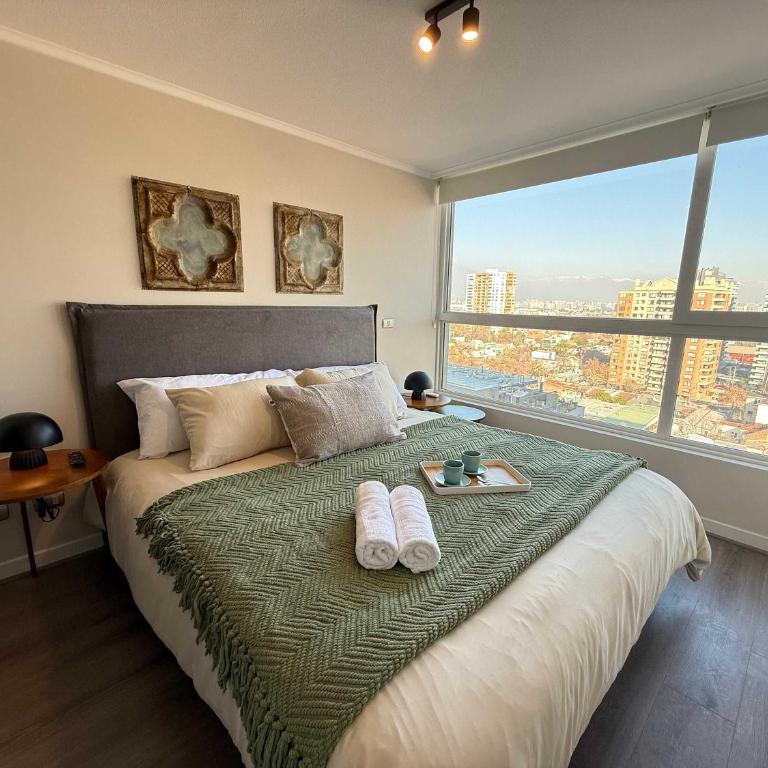 HOM I Ñuñoa I Aire Acondicionado I Wifi I Piscina - Apartment - 7