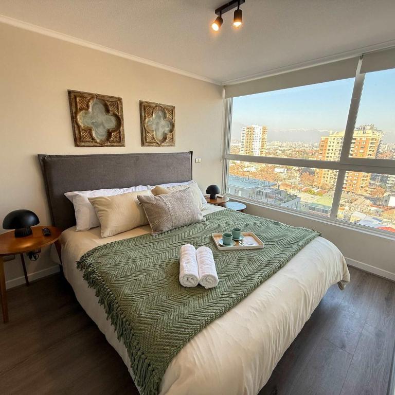 HOM I Ñuñoa I Aire Acondicionado I Wifi I Piscina - Apartment - 20