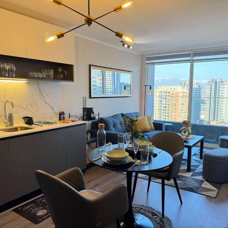 HOM I Terraza I 1D1B ÑUÑOA I Parking I WIFI - Apartment - 2