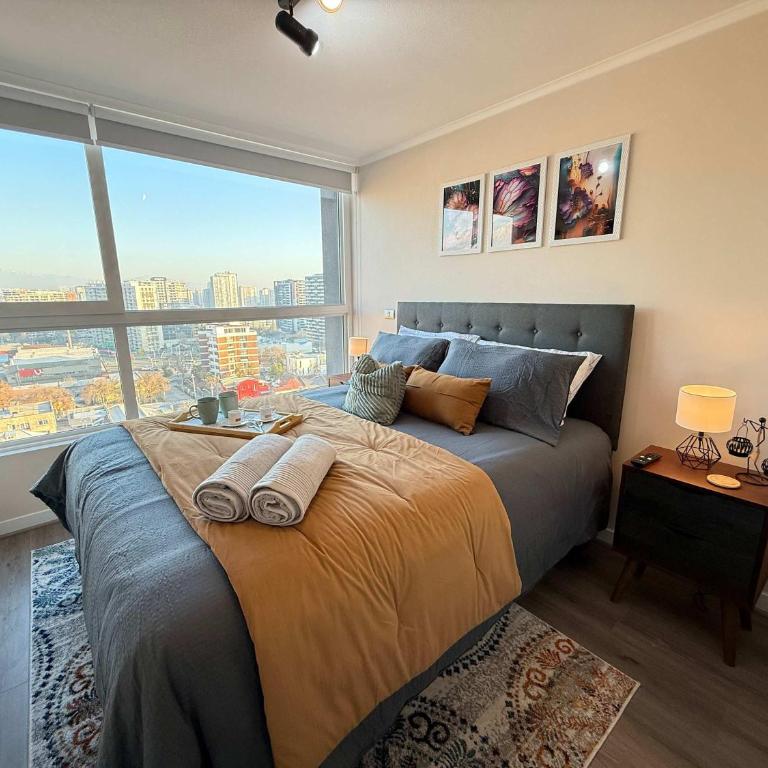HOM I Terraza I 1D1B ÑUÑOA I Parking I WIFI - Apartment - 19