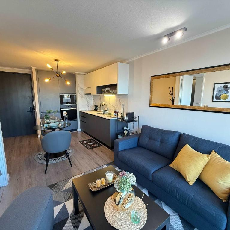 HOM I Terraza I 1D1B ÑUÑOA I Parking I WIFI - Apartment - 33