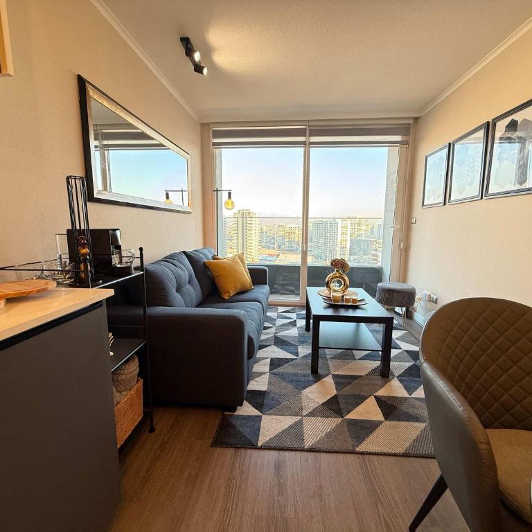 HOM I Terraza I 1D1B ÑUÑOA I Parking I WIFI - Apartment - 34