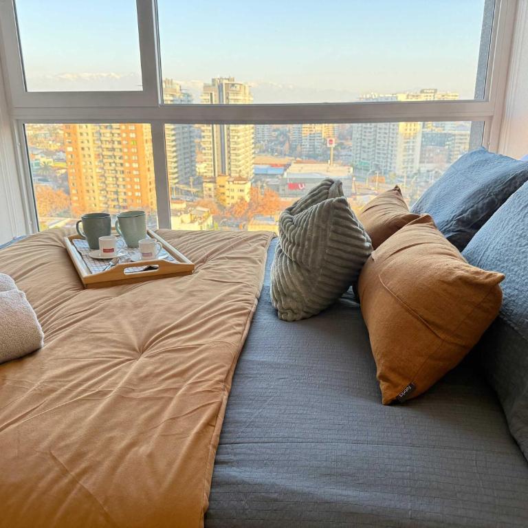 HOM I Terraza I 1D1B ÑUÑOA I Parking I WIFI - Apartment - 45