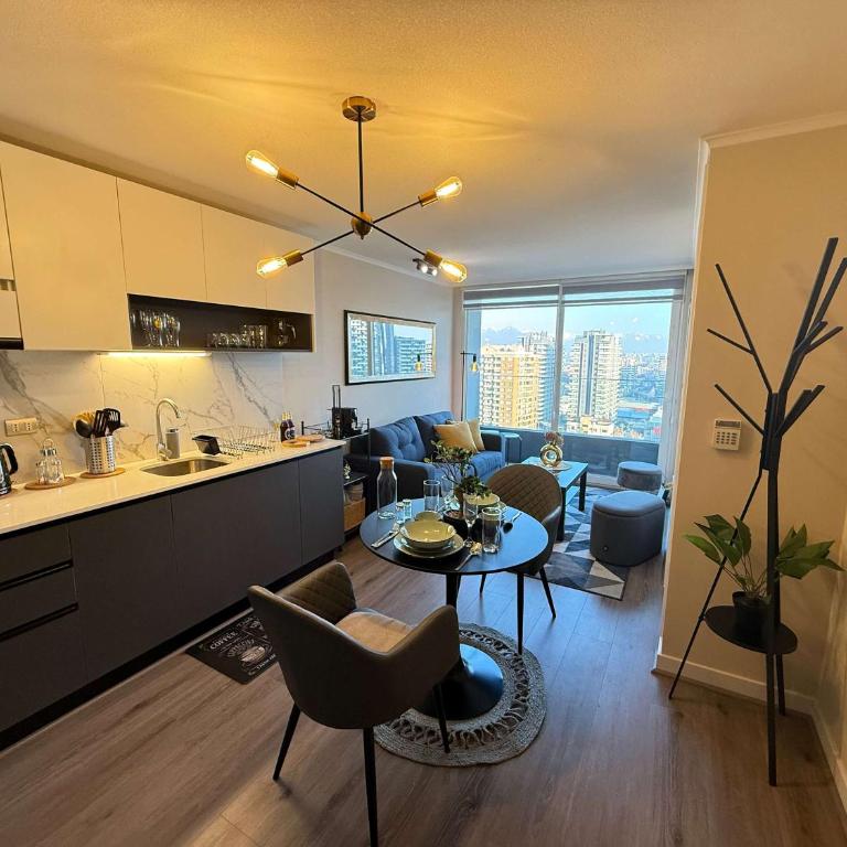 HOM I Terraza I 1D1B ÑUÑOA I Parking I WIFI - Apartment - 48
