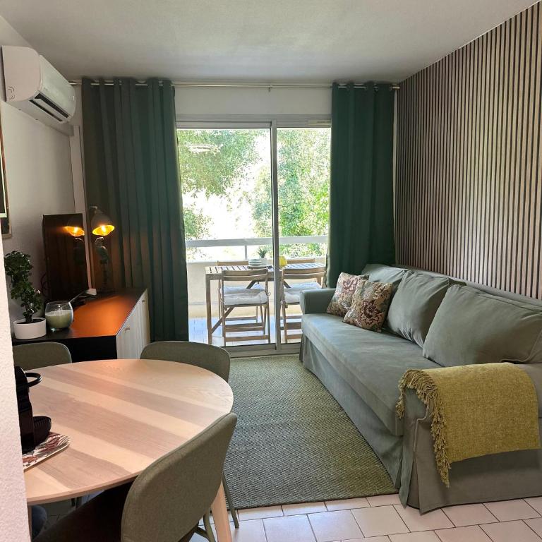 L'appartement Vert, Piscine, 750m de la Plage - Apartamento de 1 dormitorio - 2