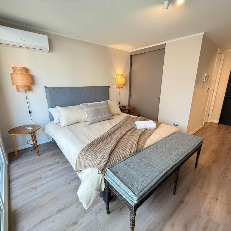 HOM I WiFi AA 4 minutos del Metro Santa Lucia - Apartment - 10