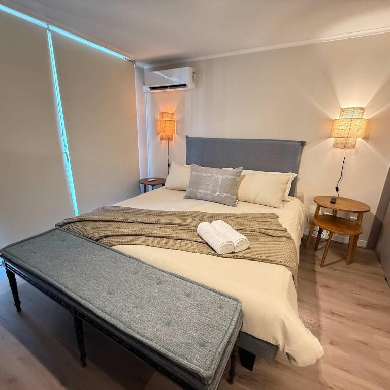 HOM I WiFi AA 4 minutos del Metro Santa Lucia - Apartment - 18
