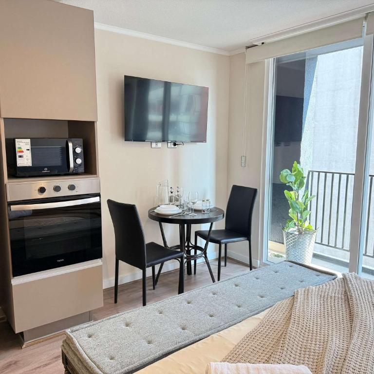 HOM I WiFi AA 4 minutos del Metro Santa Lucia - Apartment - 33
