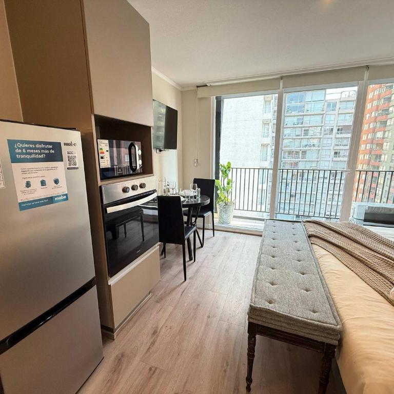 HOM I WiFi AA 4 minutos del Metro Santa Lucia - Apartment - 31