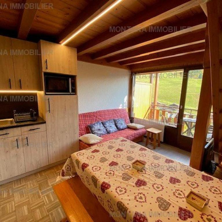 Appart. 2 pièces + coin montagne, 6 pers., proche pistes - Le Grand-Bornand - FR-1-458-244 - Appartamento - 1