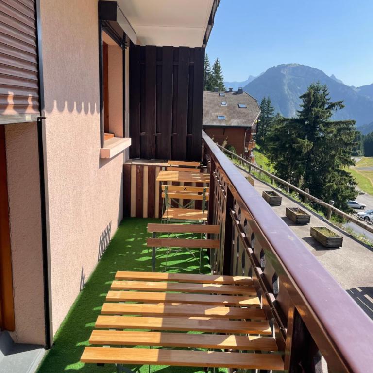 Appartement 2 pièces 6 personnes Col du Corbier - Appartement 1 Chambre avec Balcon et Vue sur les Montagnes - 5
