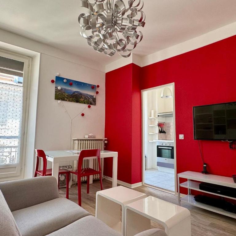 T1 lumineux, centre-ville avec WiFi et parking - FR-1-555-43 - Studio - 11