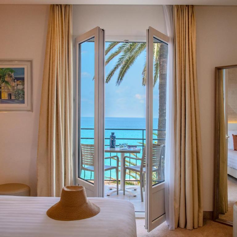 Best Western Premier Hotel Prince de Galles - Chambre Lit Queen-Size de Luxe avec Vue sur la Mer - 13