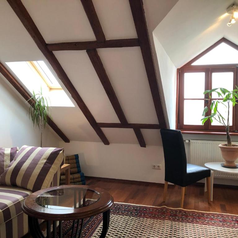 Park Apartment - Apartment mit 1 Schlafzimmer und Gartenblick - 6