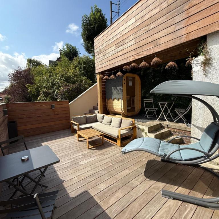 Cosy Room & SAUNA Hypercentre Dieppe - Appartement 1 Chambre - 2