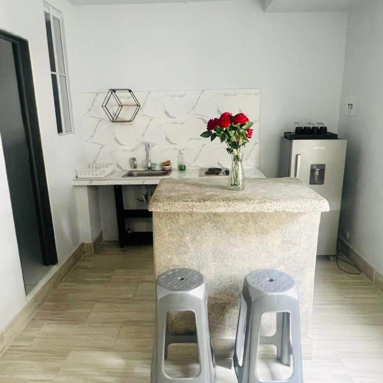APARTAESTUDIOS INDEPENDIENTES CASA MIRAFLORES g - One-Bedroom Apartment - 1