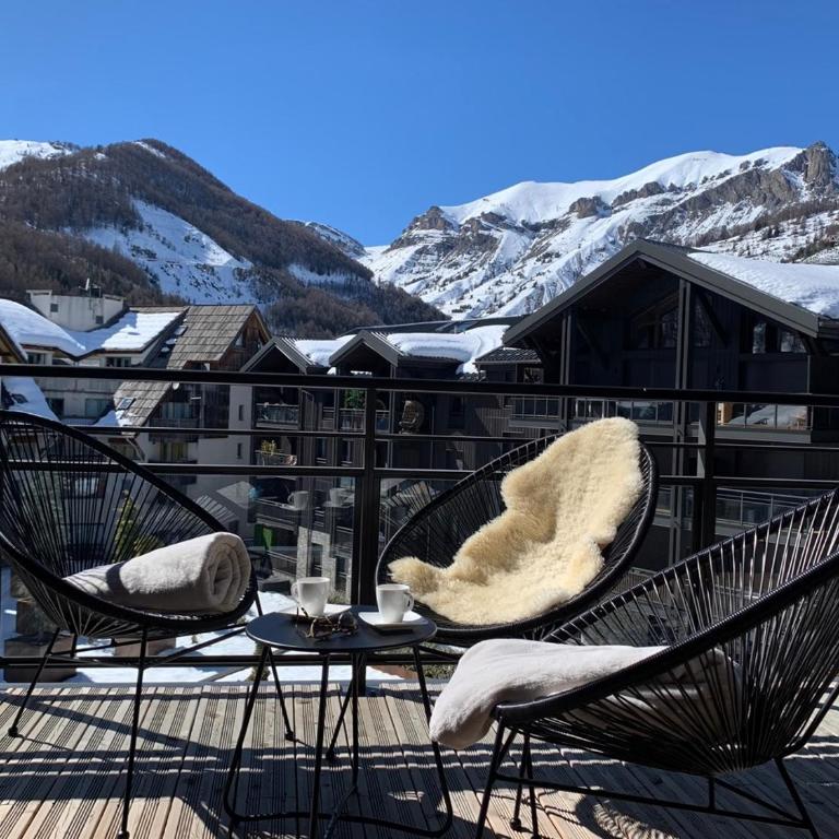 Le chalet sous-toiture Nánshān : spacieux, lumineux et idéalement situé à Auron - Appartement - 7