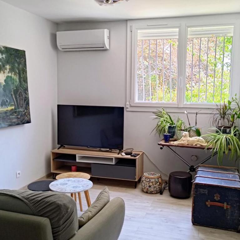 Un jardin en ville - Montpellier Celleneuve - Apartment mit 2 Schlafzimmern und Gartenblick - 5