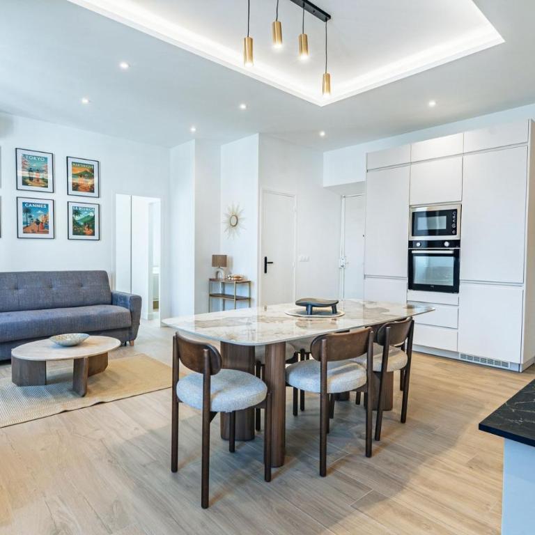 Magnifique appartement - Jacuzzi - Port de Nice - Appartement Deluxe - 3