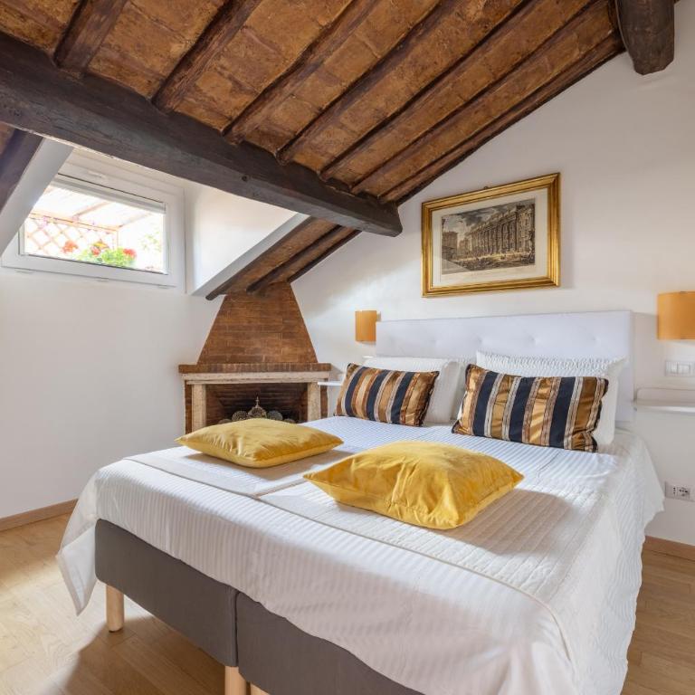 Attico con terrazza privata silenzioso casa Mem - Appartamento con 1 Camera da Letto - 15