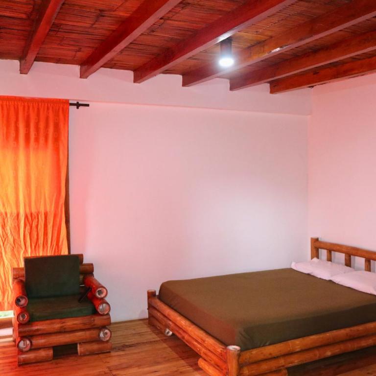 Green Lodge - Ayampe - Habitación Deluxe - 1 cama grande - 3