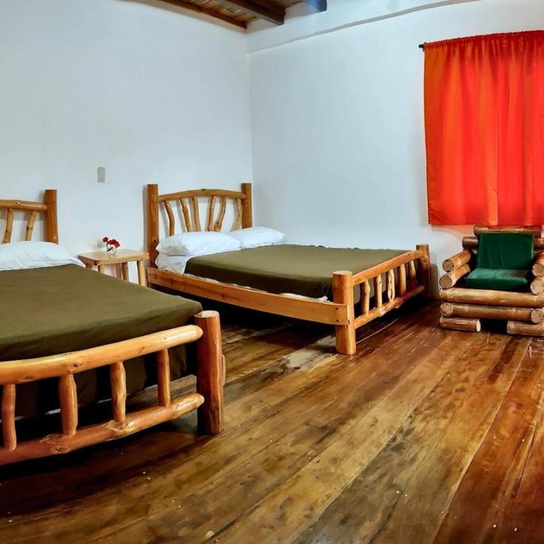 Green Lodge - Ayampe - Habitación Doble - 2 camas - 7